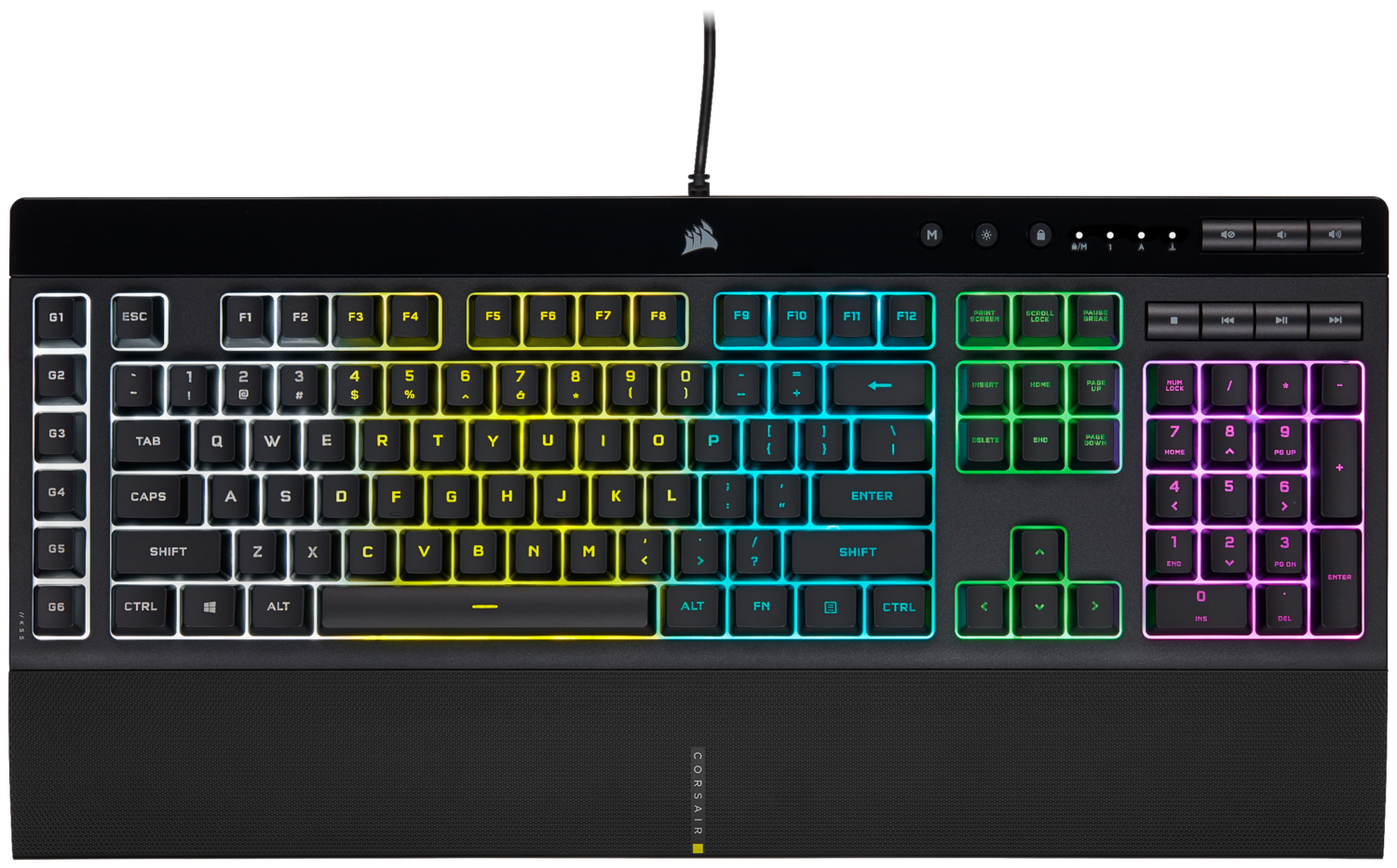 Corsair Tastatura K55 RGB PRO Gaming," CH-9226765-NA"
