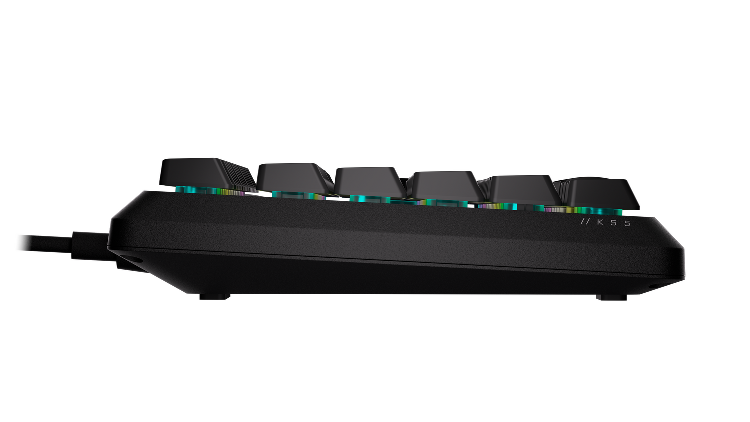 Corsair K55 CORE RGB, 1.82m, 10 zone RGB, Negru "CH-9226C65-NA"