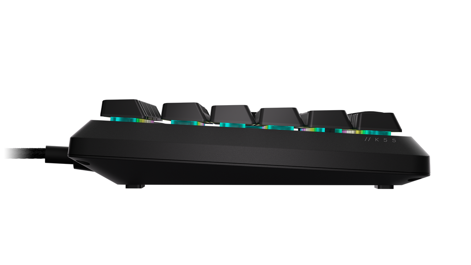 Corsair K55 CORE RGB, 1.82m, 10 zone RGB, Negru "CH-9226C65-NA"