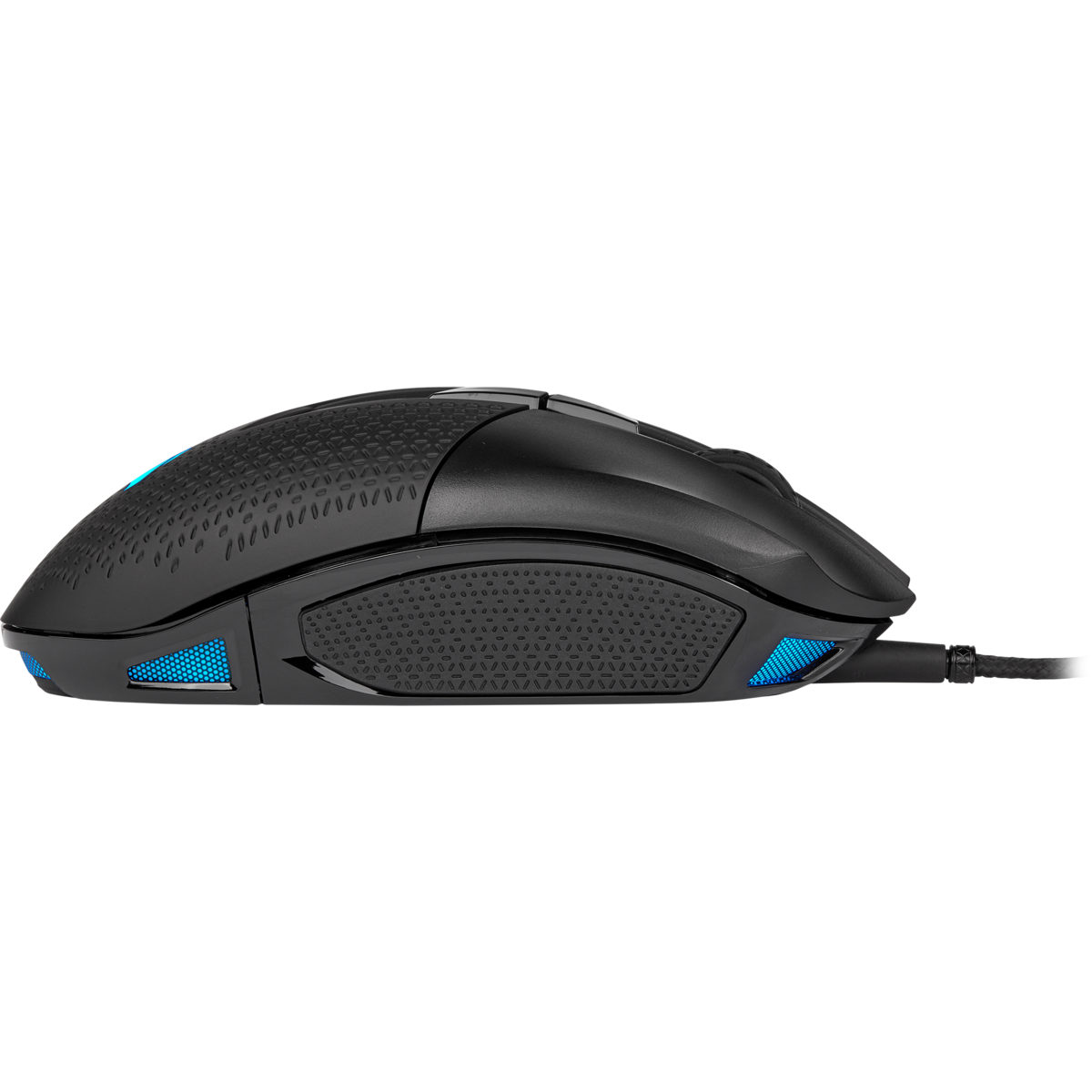 MOUSE CORSAIR, "NIGHTSWORD RGB", gaming, cu fir, USB, optic, 18000 dpi, butoane/scroll 8/1, iluminare, butoane programabile, negru, "CH-9306011-EU"