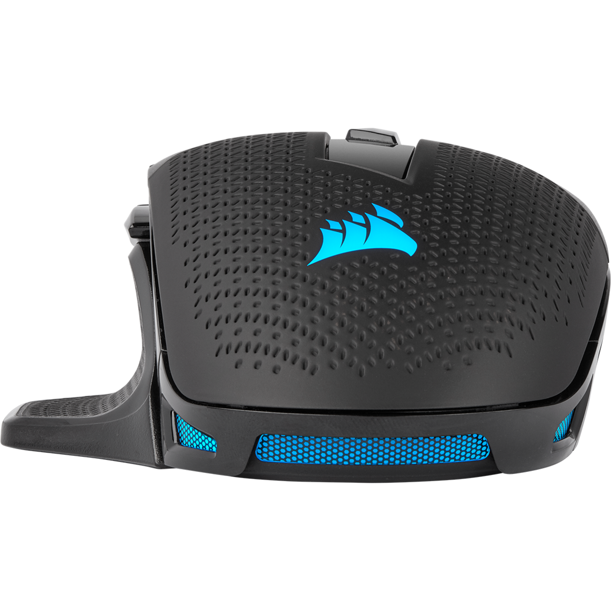 MOUSE CORSAIR, "NIGHTSWORD RGB", gaming, cu fir, USB, optic, 18000 dpi, butoane/scroll 8/1, iluminare, butoane programabile, negru, "CH-9306011-EU"