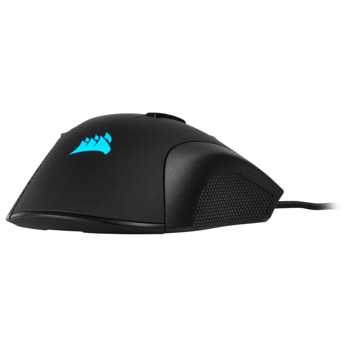 MOUSE CORSAIR, "IRONCLAW RGB", gaming, cu fir, USB, optic, 18000 dpi, butoane/scroll 7/1, iluminare, butoane programabile, negru, "CH-9307011-EU"