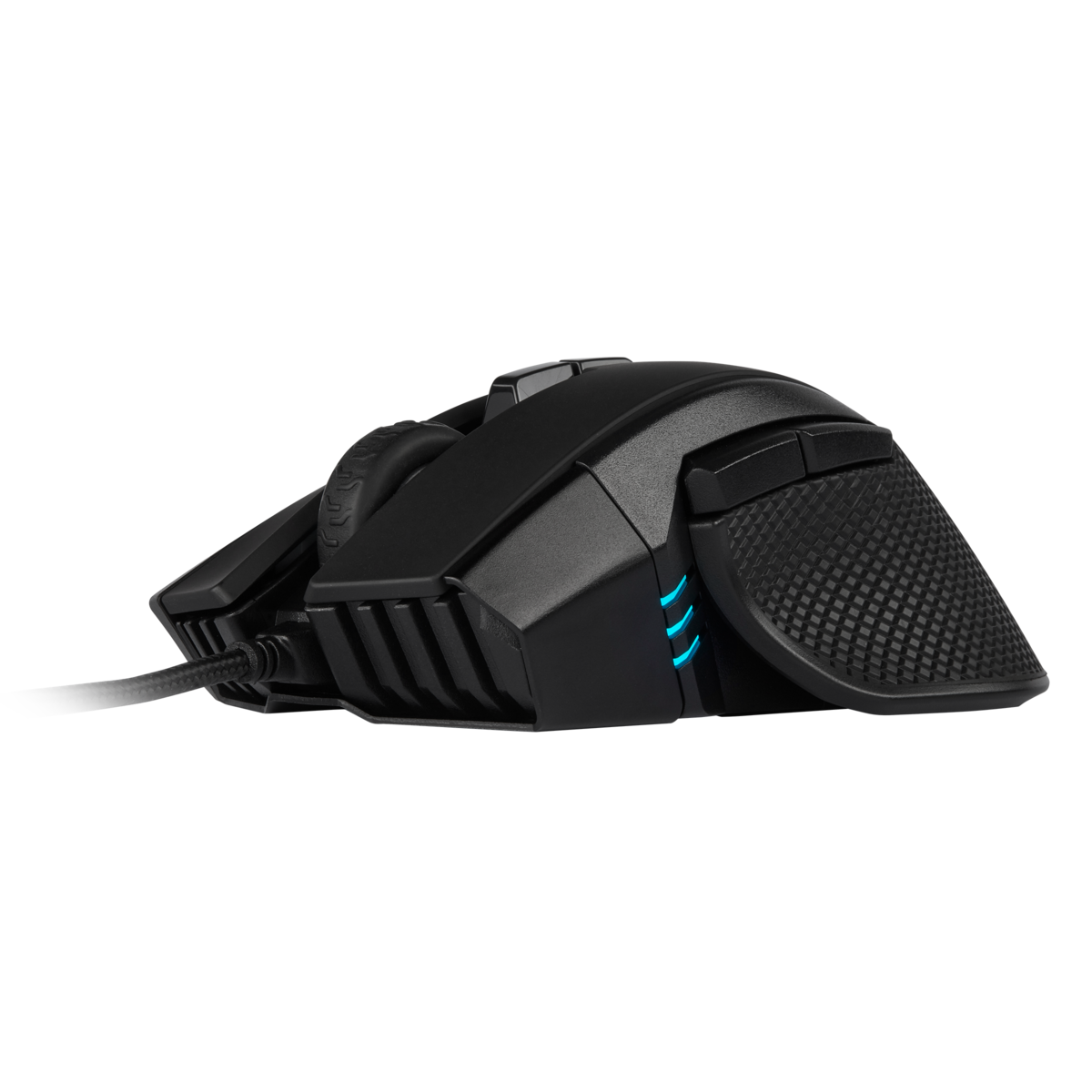 MOUSE CORSAIR, "IRONCLAW RGB", gaming, cu fir, USB, optic, 18000 dpi, butoane/scroll 7/1, iluminare, butoane programabile, negru, "CH-9307011-EU"