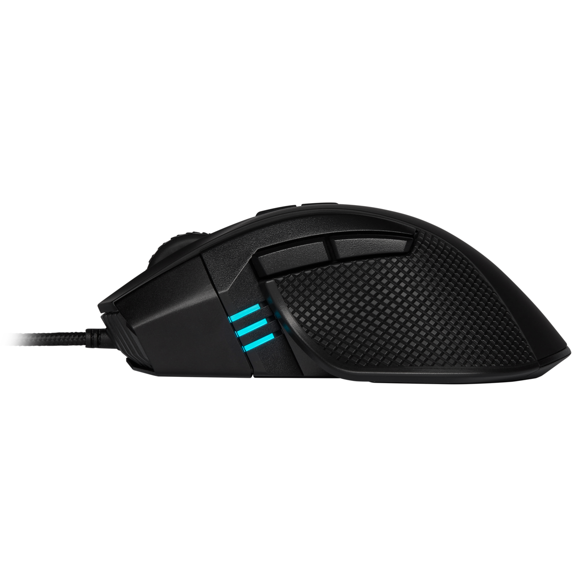 MOUSE CORSAIR, "IRONCLAW RGB", gaming, cu fir, USB, optic, 18000 dpi, butoane/scroll 7/1, iluminare, butoane programabile, negru, "CH-9307011-EU"