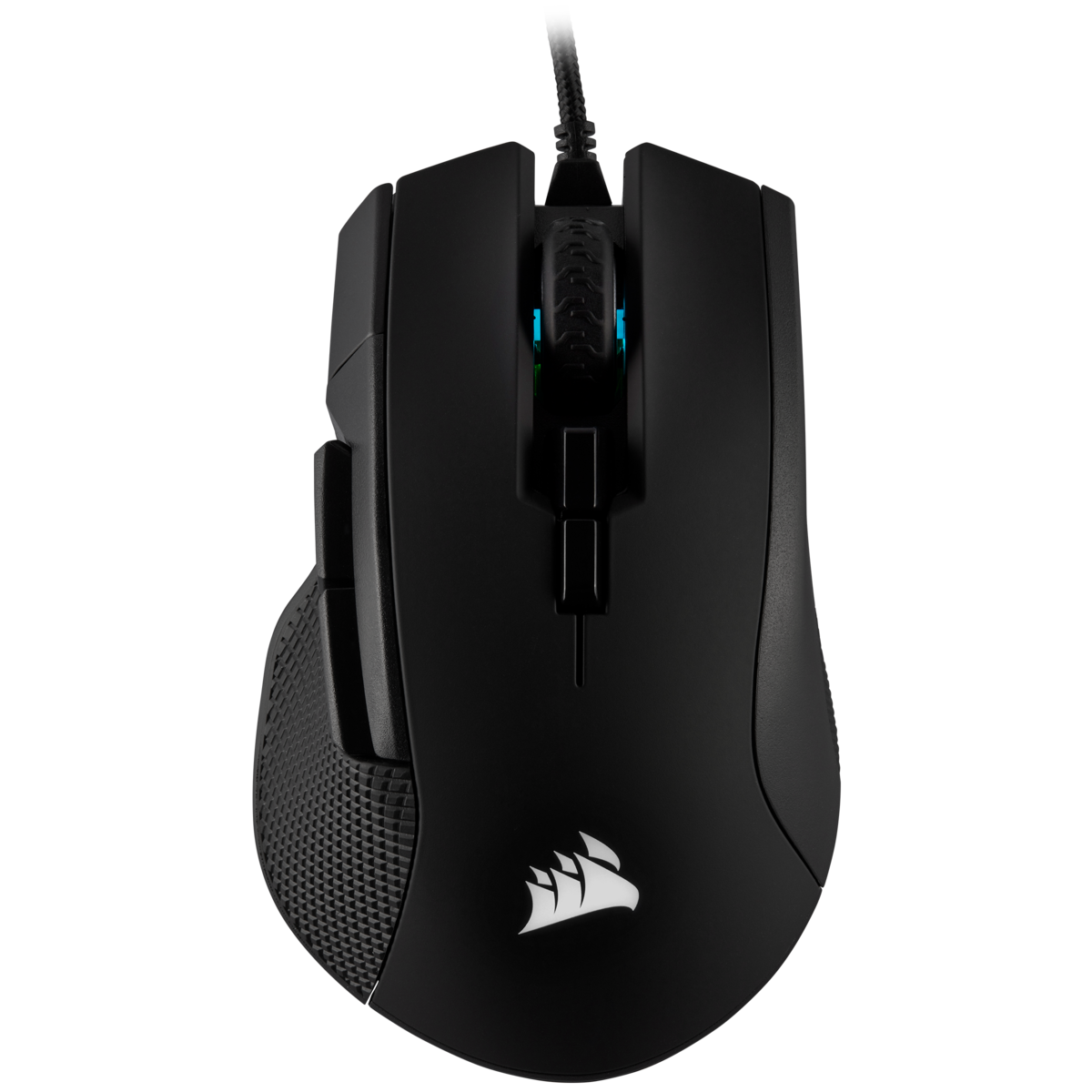 MOUSE CORSAIR, "IRONCLAW RGB", gaming, cu fir, USB, optic, 18000 dpi, butoane/scroll 7/1, iluminare, butoane programabile, negru, "CH-9307011-EU"