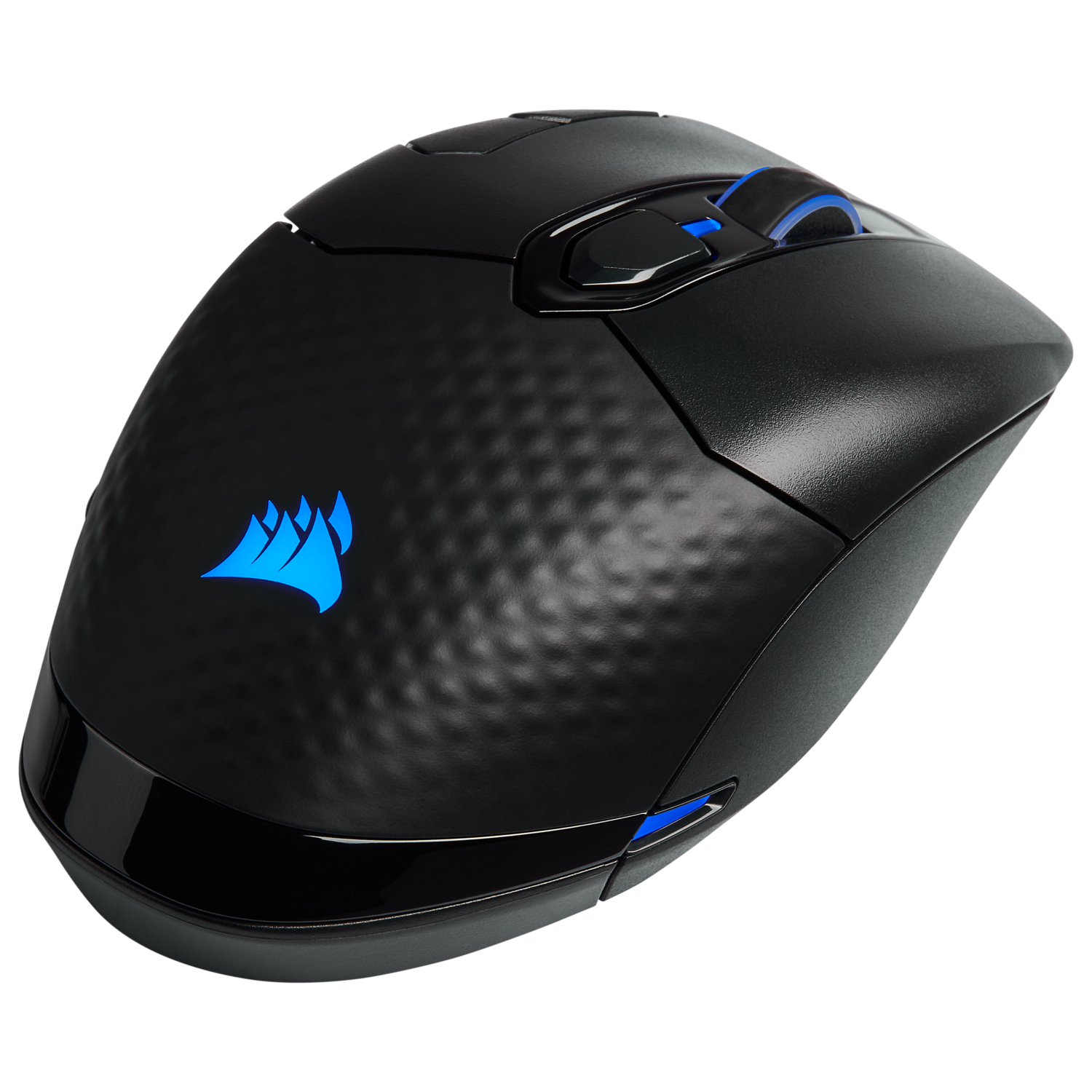 MOUSE CORSAIR, "Dark Core RGB Pro", gaming, wireless, BT| 2.4GHz, 18000 dpi, butoane/scroll 8/1, iluminare, butoane programabile, mod dual de conectare,negru, "CH-9315411-EU"