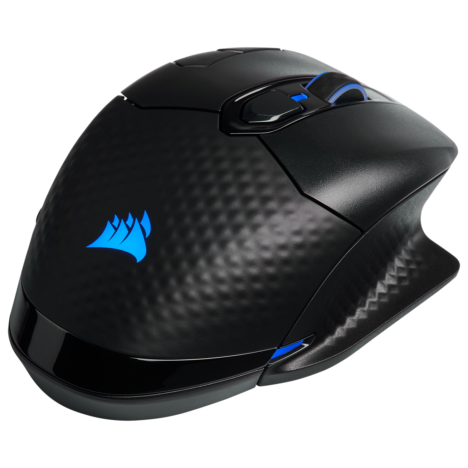 MOUSE CORSAIR, "Dark Core RGB Pro", gaming, wireless, BT| 2.4GHz, 18000 dpi, butoane/scroll 8/1, iluminare, butoane programabile, mod dual de conectare,negru, "CH-9315411-EU"