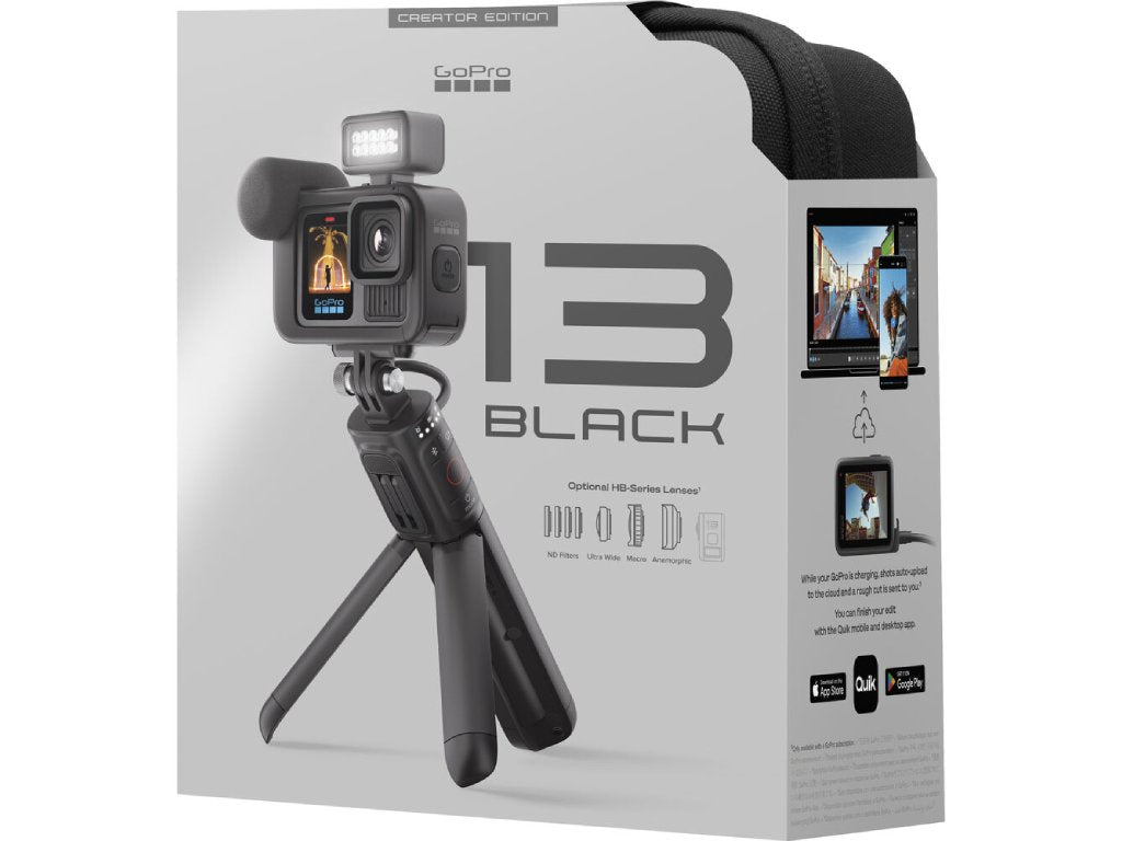 Camera de actiune GoPro H13B Creator Edition5.3K60, 27MP, HyperSmooth 6.0 "CHDFB-131-EU"