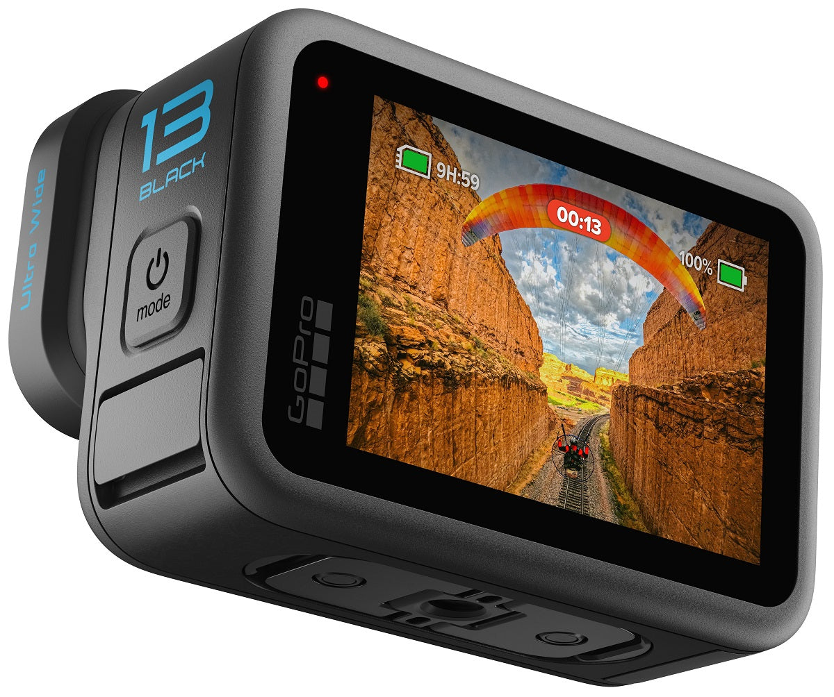 Bundle Camera de actiune H13B Ultra Wide EditionBaterie Enduro, adeziv curbat, lentila wide "CHDRB-133-RW"