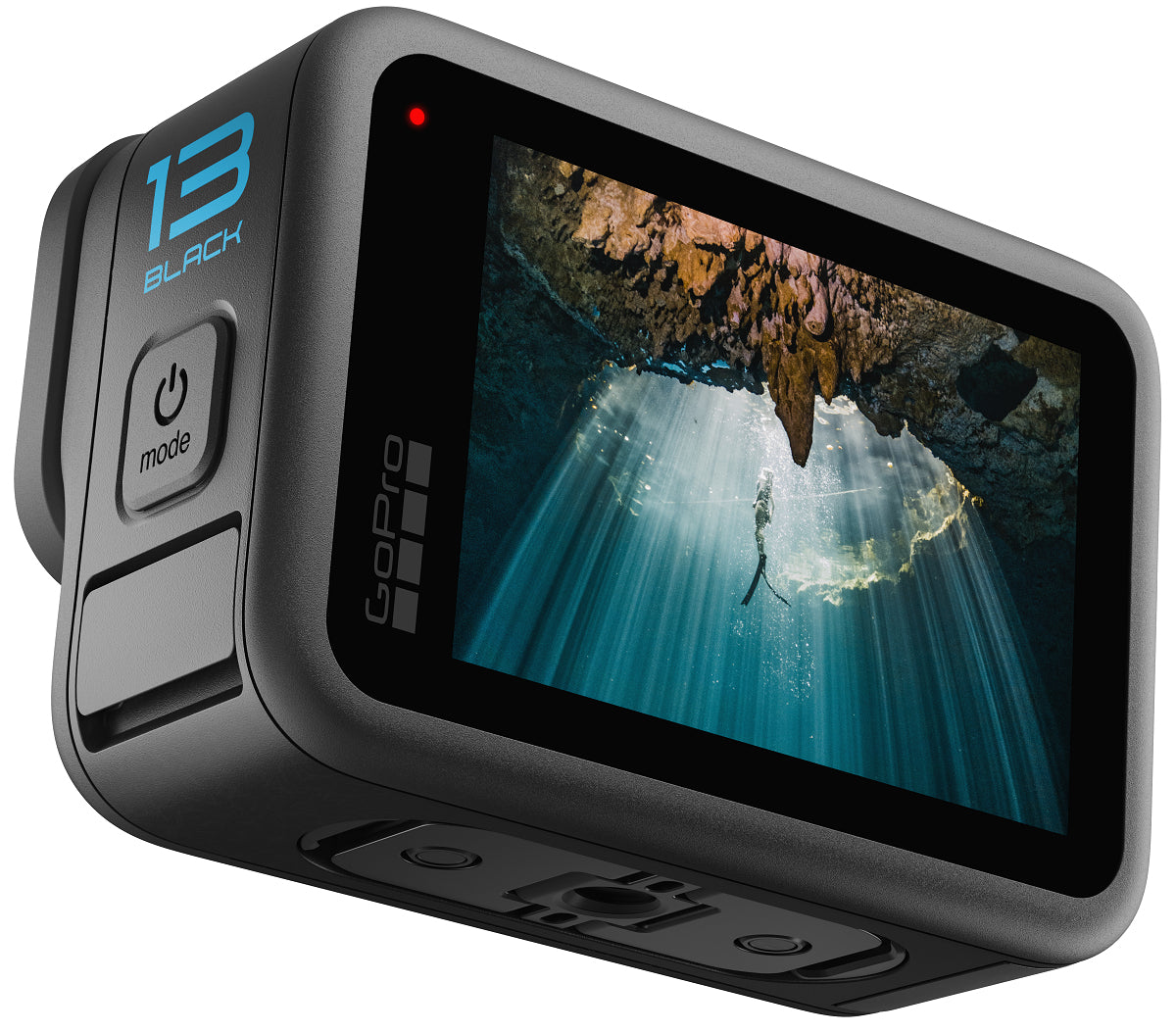 Bundle Camera de actiune H13B Extended Power, 64Gb3x bat Enduro, dual bat "CHDRB-134-RW"