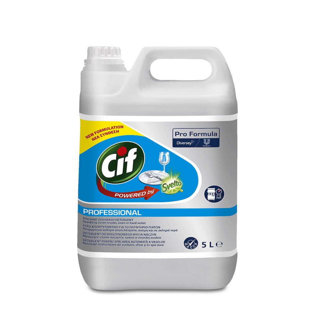 Pachet CIF Professional Liquid – Detergent Universal pentru Masina de Spalat Vase 2x5 L