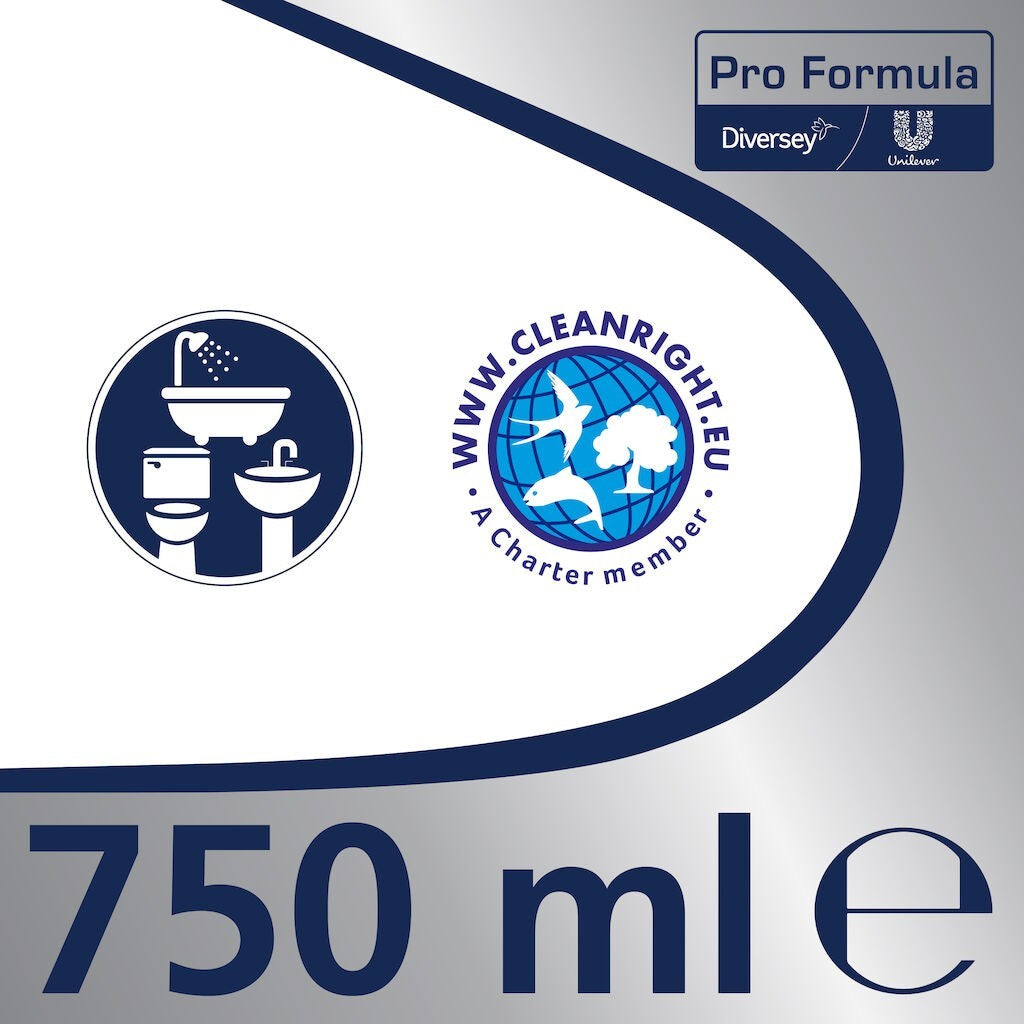 CIF Professional Washroom – Detergent si Detartrant pentru Suprafetele din Baie 0.75 L