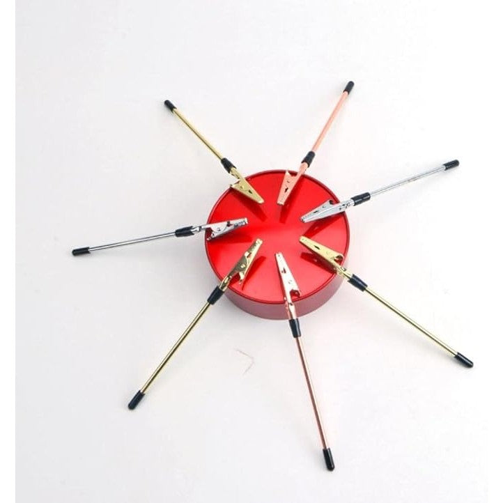 Clema mini pentru fixarea bijuteriilor, Flippy, din Metal, Ajutor pentru Bratari, Incuietori, Fermoare, Ajustare, Clema pentru Gura, 15.5 cm, Argintiu