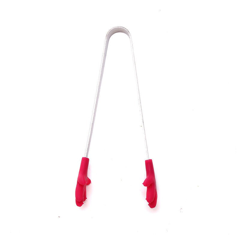 Cleste Creativ pentru Mancare, Model Manute din Silicon, 14.5x3 cm, Rezistent la Temperaturi Inalte si Coroziune, Rosu