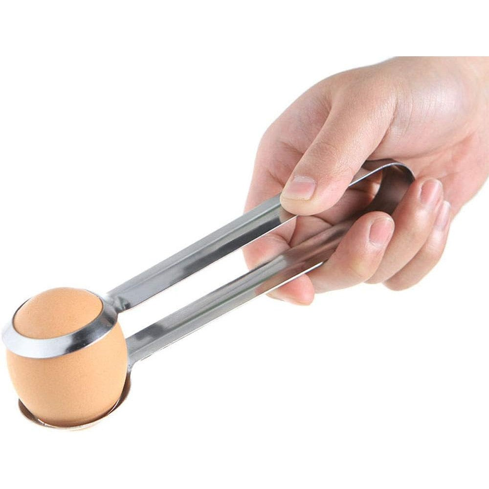 Cleste de Bucatarie, Multifunctional, pentru Oua/Alimente/Salata, din Otel Inoxidabil, Gri