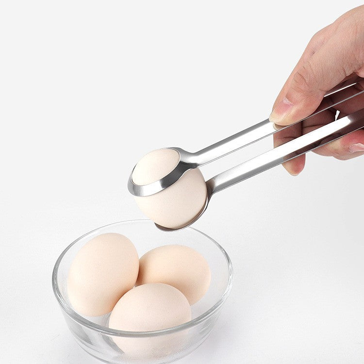 Cleste de Bucatarie, Multifunctional, pentru Oua/Alimente/Salata, din Otel Inoxidabil, Gri