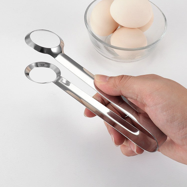 Cleste de Bucatarie, Multifunctional, pentru Oua/Alimente/Salata, din Otel Inoxidabil, Gri