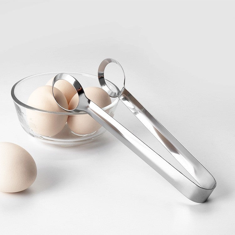 Cleste de Bucatarie, Multifunctional, pentru Oua/Alimente/Salata, din Otel Inoxidabil, Gri