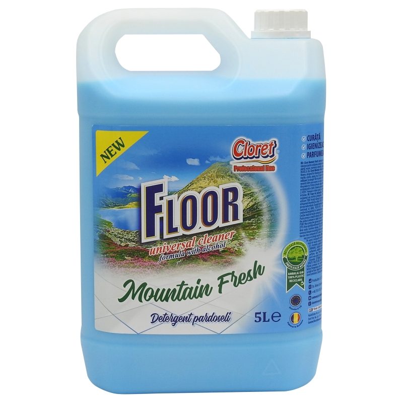 Cloret Detergent Pardoseli 5 L Mountain Fresh
