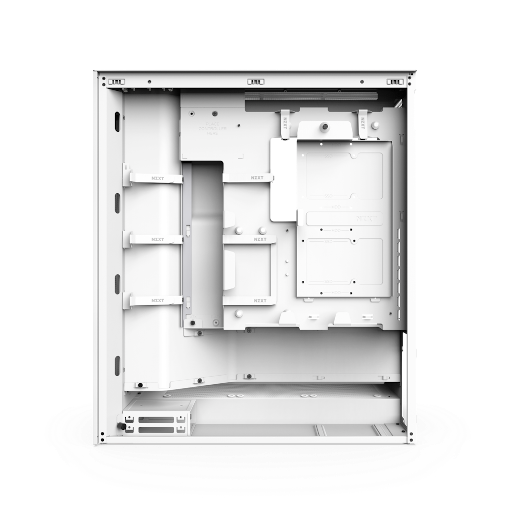 Carcasa NZXT H7 Flow (2024), Mid-Tower, ATX, Alb "CM-H72FW-01"