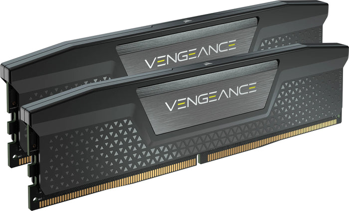 Corsair Memorie DDR5, 32GB, KIT 2x16GB, 6000MT/s, C38, 1.35V, XMP&EXPO, Negru, Vengeance "CMK32GX5M2B6000C38" – DDR