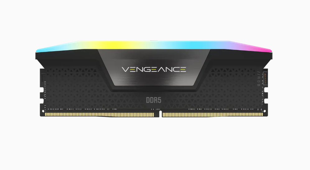 Corsair Vengeance, DDR5, 32GB (2x16GB), 6600 MHz, C38, 1.4V, Intel XMP, Negru "CMK32GX5M2B6600C38"
