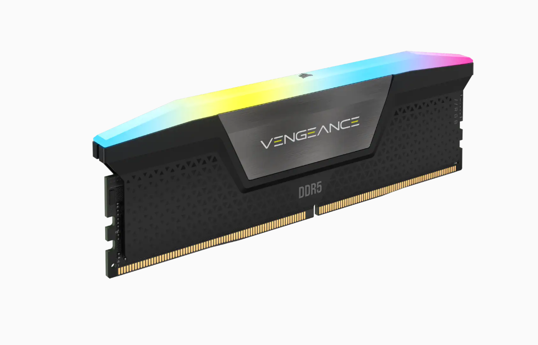 Corsair Vengeance, DDR5, 32GB (2x16GB), 6600 MHz, C38, 1.4V, Intel XMP, Negru "CMK32GX5M2B6600C38"