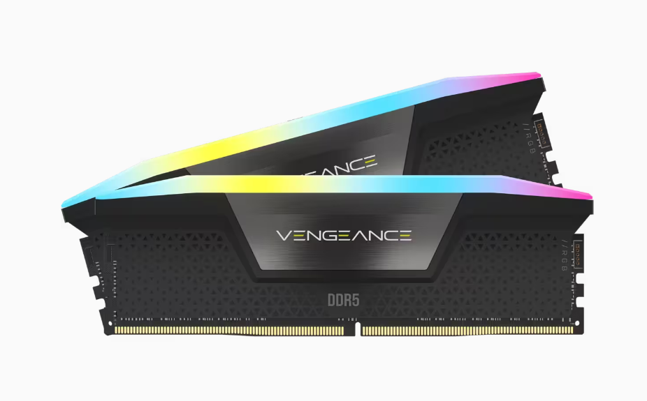 Corsair Vengeance, DDR5, 32GB (2x16GB), 6600 MHz, C38, 1.4V, Intel XMP, Negru "CMK32GX5M2B6600C38"