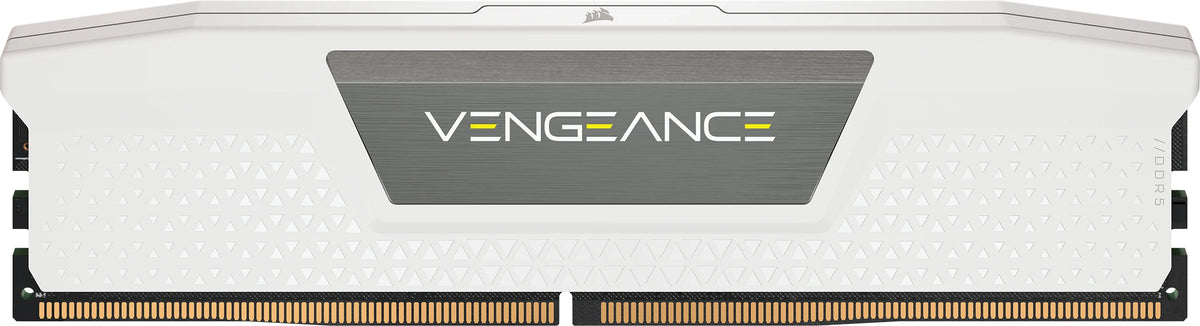 Corsair Memorie DDR5, 64 GB, KIT 2 x 32 GB, 6000MT/s, C30, 1.4V, Alb, VENGEANCE 