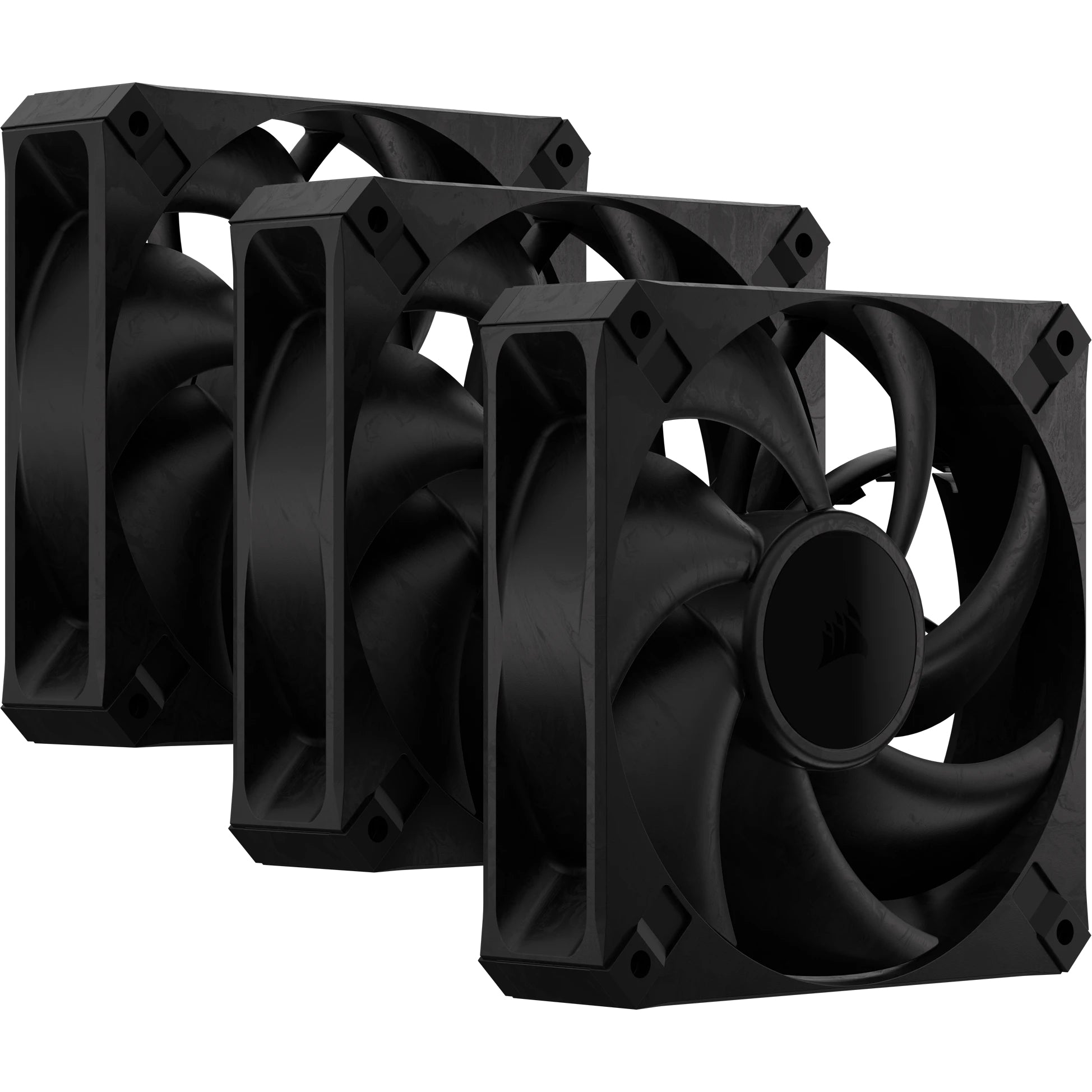 Ventilator Corsair RS120 MAX 120mm PWM, Triple Pack, Negru "CO-9050171-WW"