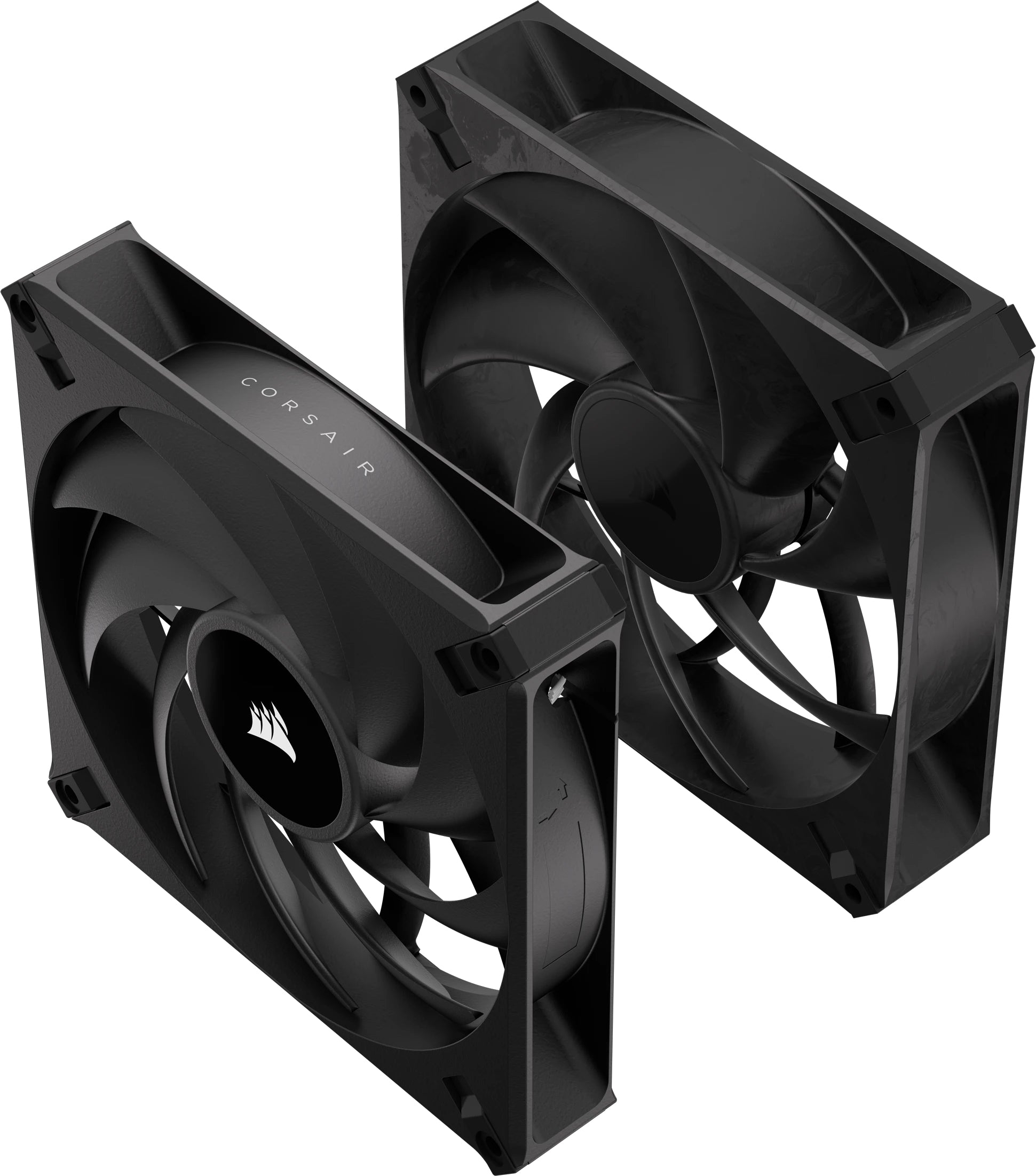Ventilator Corsair RS140 MAX 140mm PWM, 1600 RPM, Dual Pack, Negru "CO-9050175-WW"