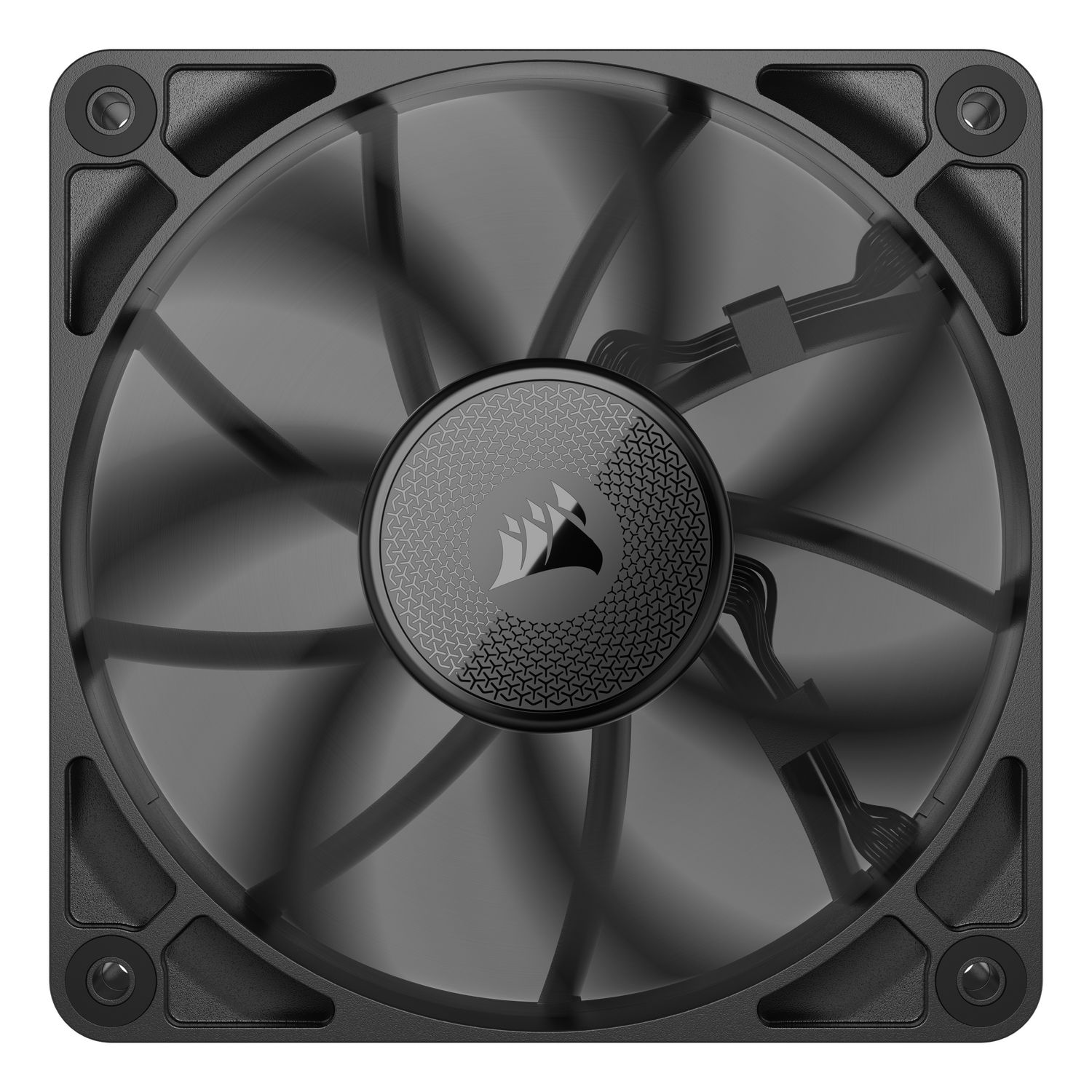 VENTILATOR Corsair iCUE LINK RX120 1x120mm NEGRU, viteza 0.400-2100 RPM +/- 10%, 10.5-74.2 CFM, Presiune Statica: 0.12-4.38 mm-H2O, 10-36dBA, Prindere magnetica, Lungime cablu 135mm "CO-9051009-WW"