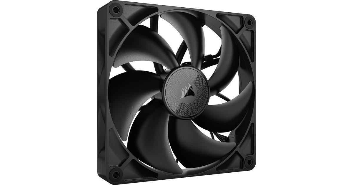 VENTILATOR Corsair iCUE LINK RX140 1x140mm NEGRU, viteza 0.300-1700 RPM +/- 10%, 18.1-95.7 CFM, Presiune Statica: 0.15-3.79 mm-H2O, 10-36dBA, Prindere magnetica, Lungime cablu 135mm 