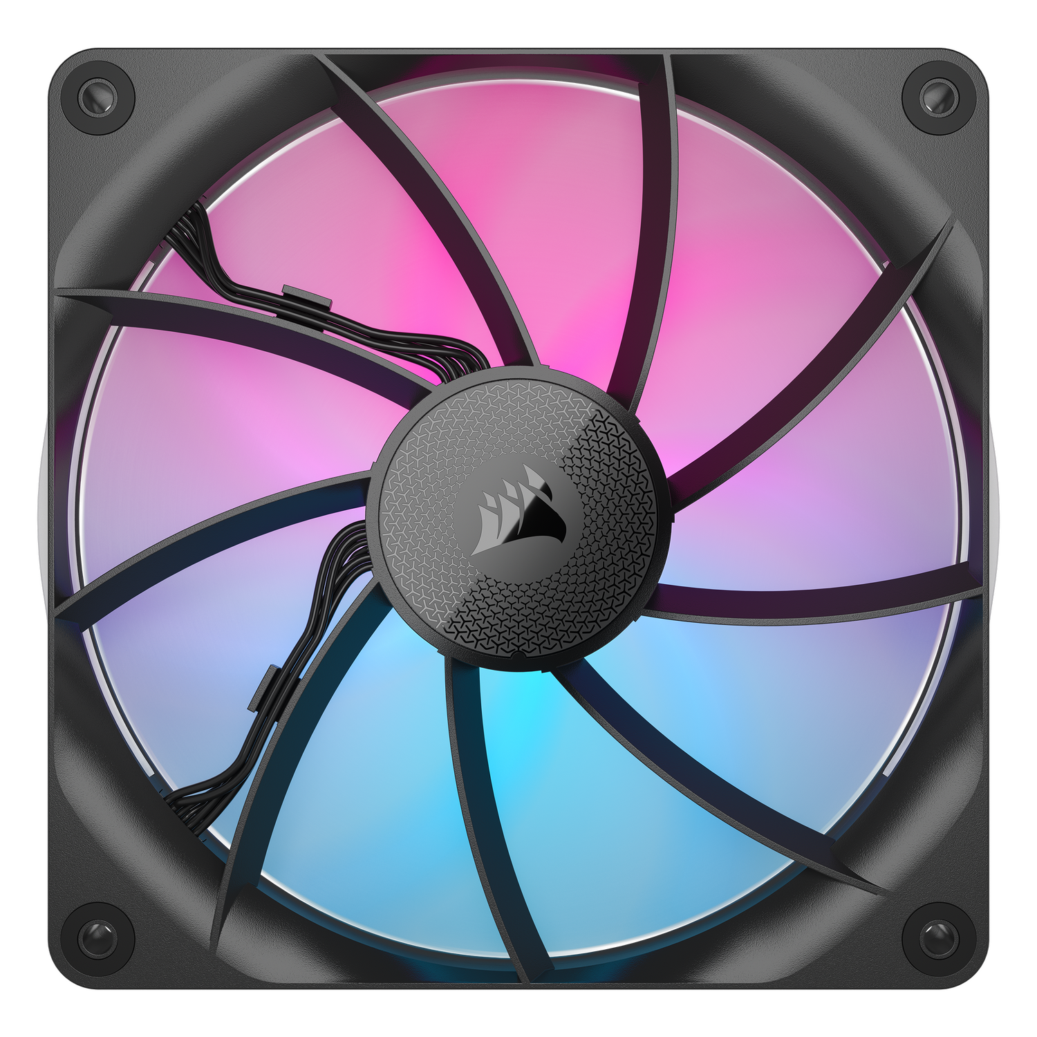 VENTILATOR Corsair iCUE LINK RX140 1x140mm RGB NEGRU, 0.400-2100 RPM +/- 10%,18.1-95.7 CFM, Presiune Statica: 0.15-3.79 mm-H2O, 10-36dBA, Prindere magnetica, Lungime cablu 135mm "CO-9051019-WW"