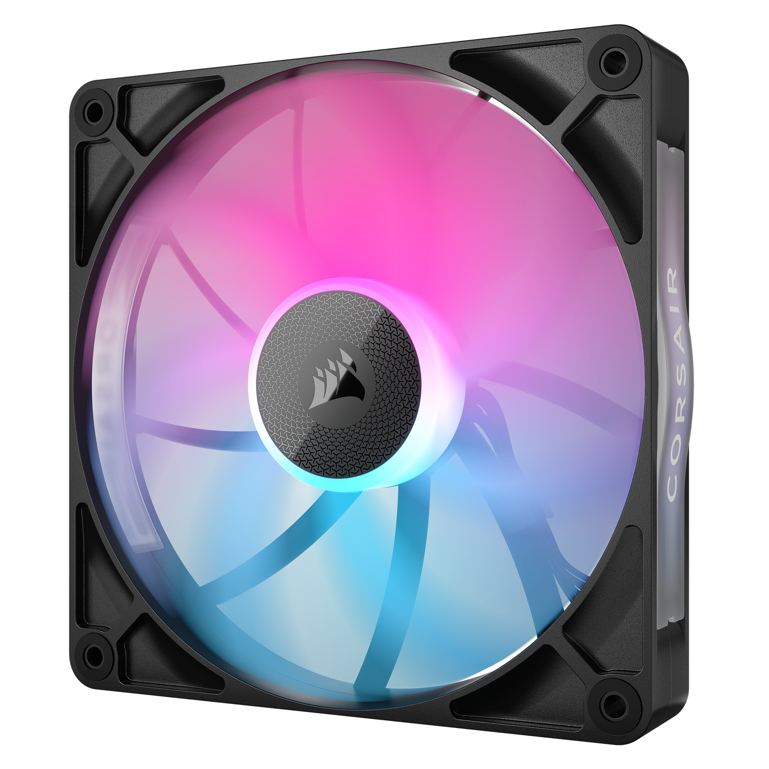VENTILATOR Corsair iCUE LINK RX140 1x140mm RGB NEGRU, 0.400-2100 RPM +/- 10%,18.1-95.7 CFM, Presiune Statica: 0.15-3.79 mm-H2O, 10-36dBA, Prindere magnetica, Lungime cablu 135mm "CO-9051019-WW"