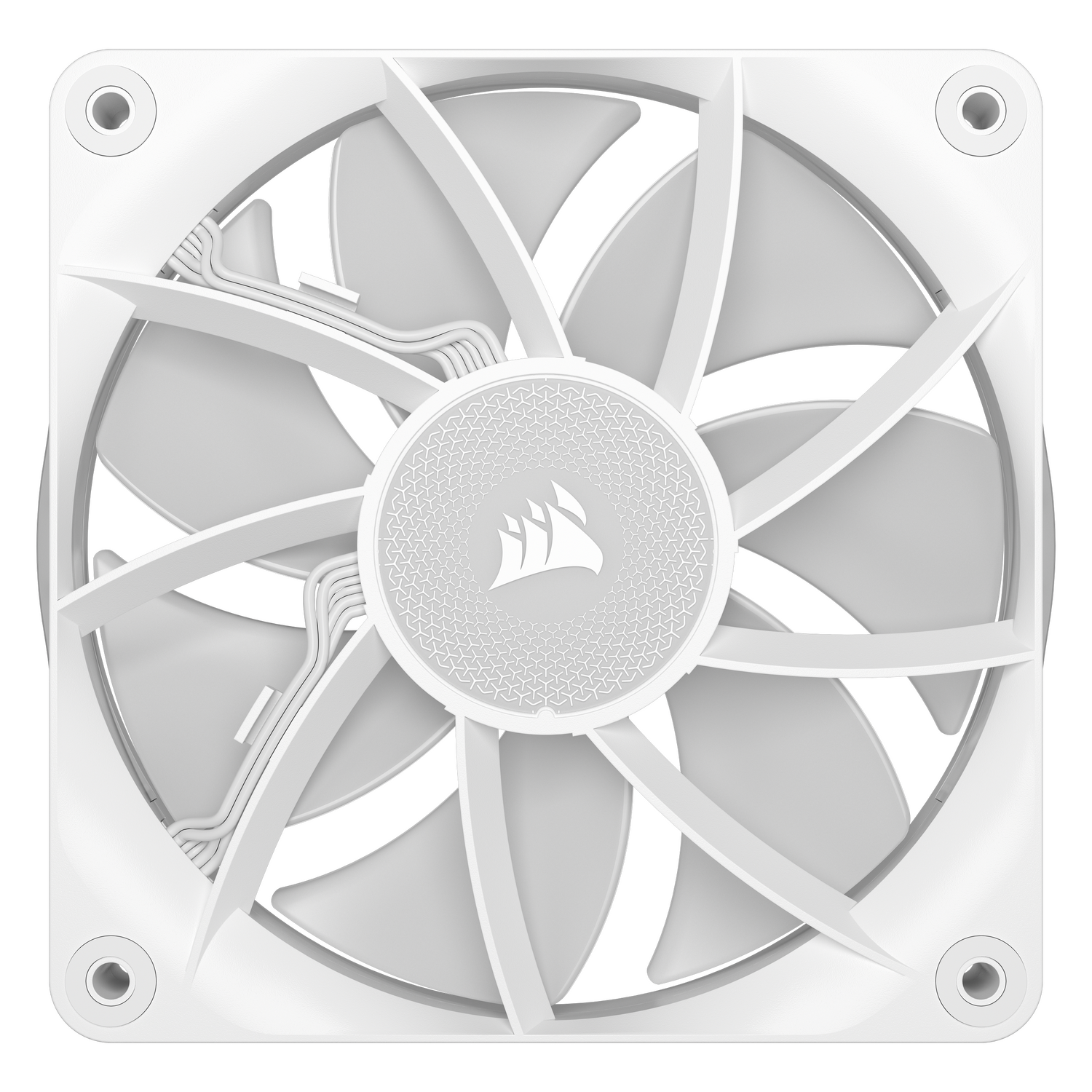 VENTILATOR Corsair iCUE LINK RX120 3x120mm RGB ALB, 0.400-2100 RPM +/- 10%, 10.5-74.2 CFM, Presiune Statica: 0.12-4.38 mm-H2O, 10-36dBA, Prindere magnetica, Lungime cablu 135mm, 600mm "CO-9051022-WW"