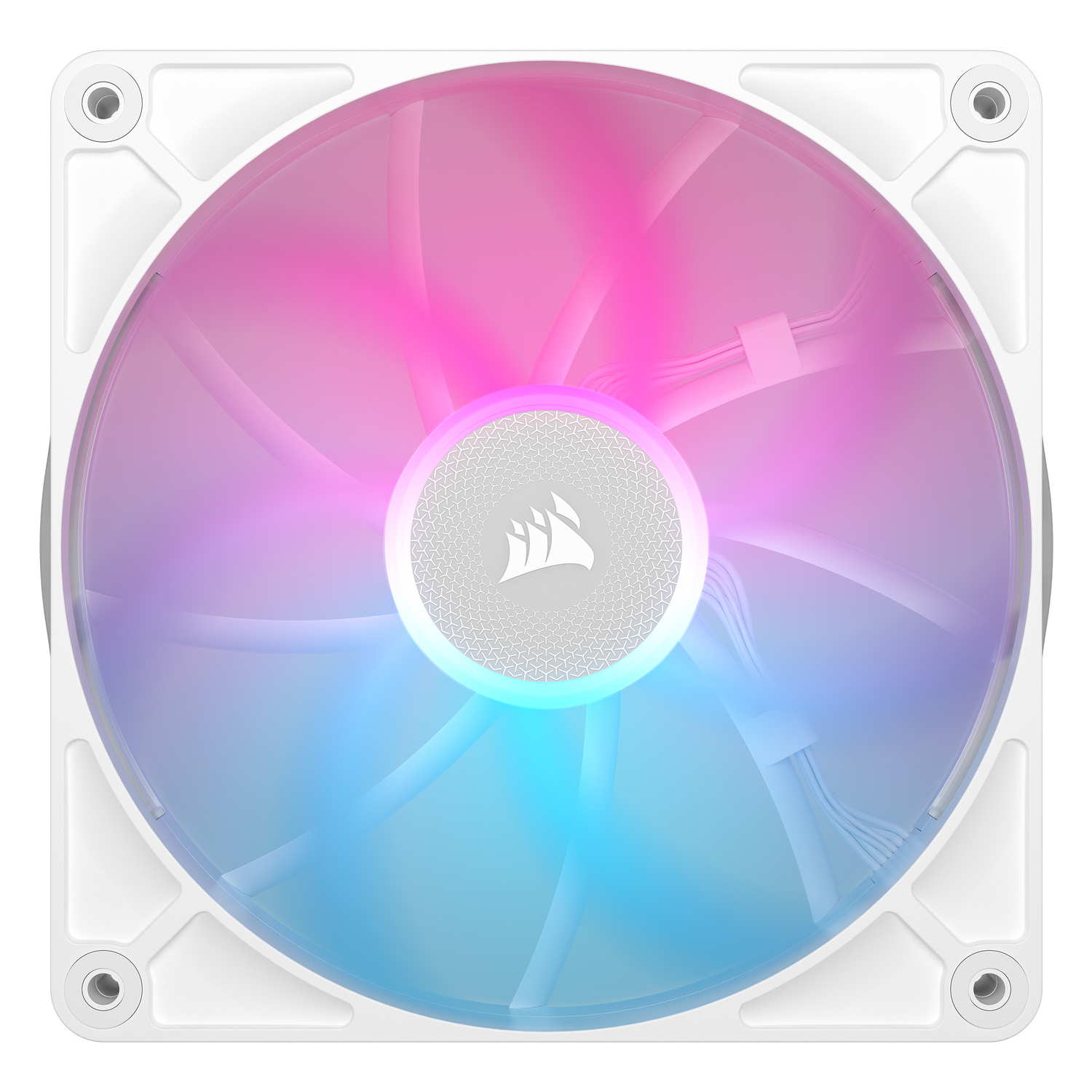 VENTILATOR Corsair iCUE LINK RX140 1x140mm RGB ALB, viteza 0.300-1700 RPM +/- 10%, 18.1-95.7 CFM, Presiune Statica: 0.15-3.79 mm-H2O, 10-36dBA, Prindere magnetica, Lungime cablu 135mm "CO-9051023-WW"