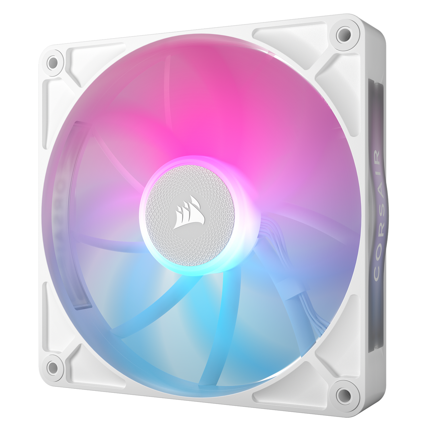 VENTILATOR Corsair iCUE LINK RX140 1x140mm RGB ALB, viteza 0.300-1700 RPM +/- 10%, 18.1-95.7 CFM, Presiune Statica: 0.15-3.79 mm-H2O, 10-36dBA, Prindere magnetica, Lungime cablu 135mm "CO-9051023-WW"
