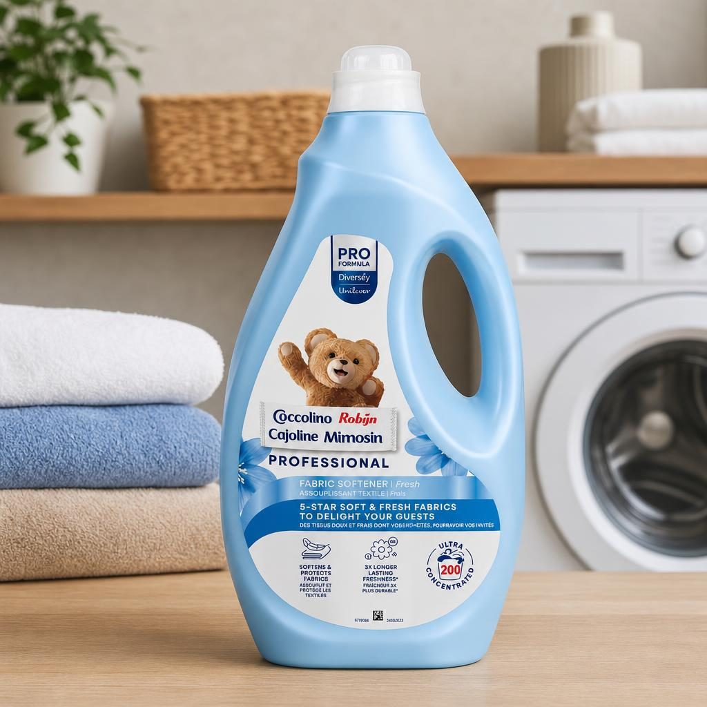 Coccolino Professional Spring Fresh Concentrated – Balsam Concentrat de Rufe, 5 L
