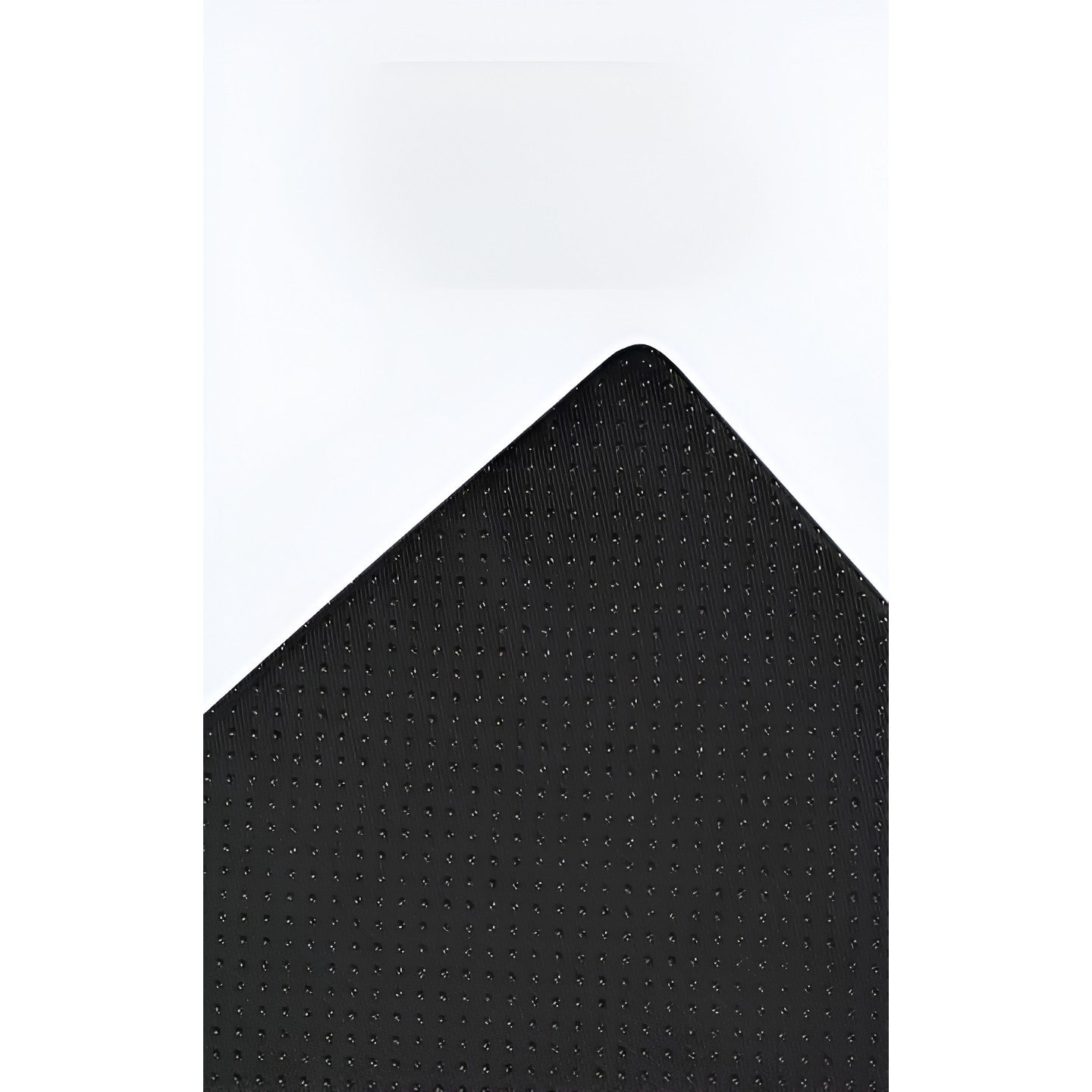 Covoras pentru Litiera, Covor cu Doua Fete pentru Pisici, Rezistent la Apa, Colectare Granule de Nisip, Antiderapant, 40x50 cm, Negru