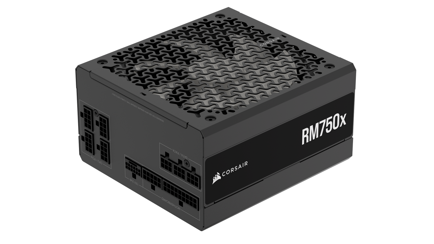 Sursa Corsair RM750x, Cybenetics Gold, 750W, 12VHPWR, ATX 3.1, Full Modulara, Negru "CP-9020285-EU"