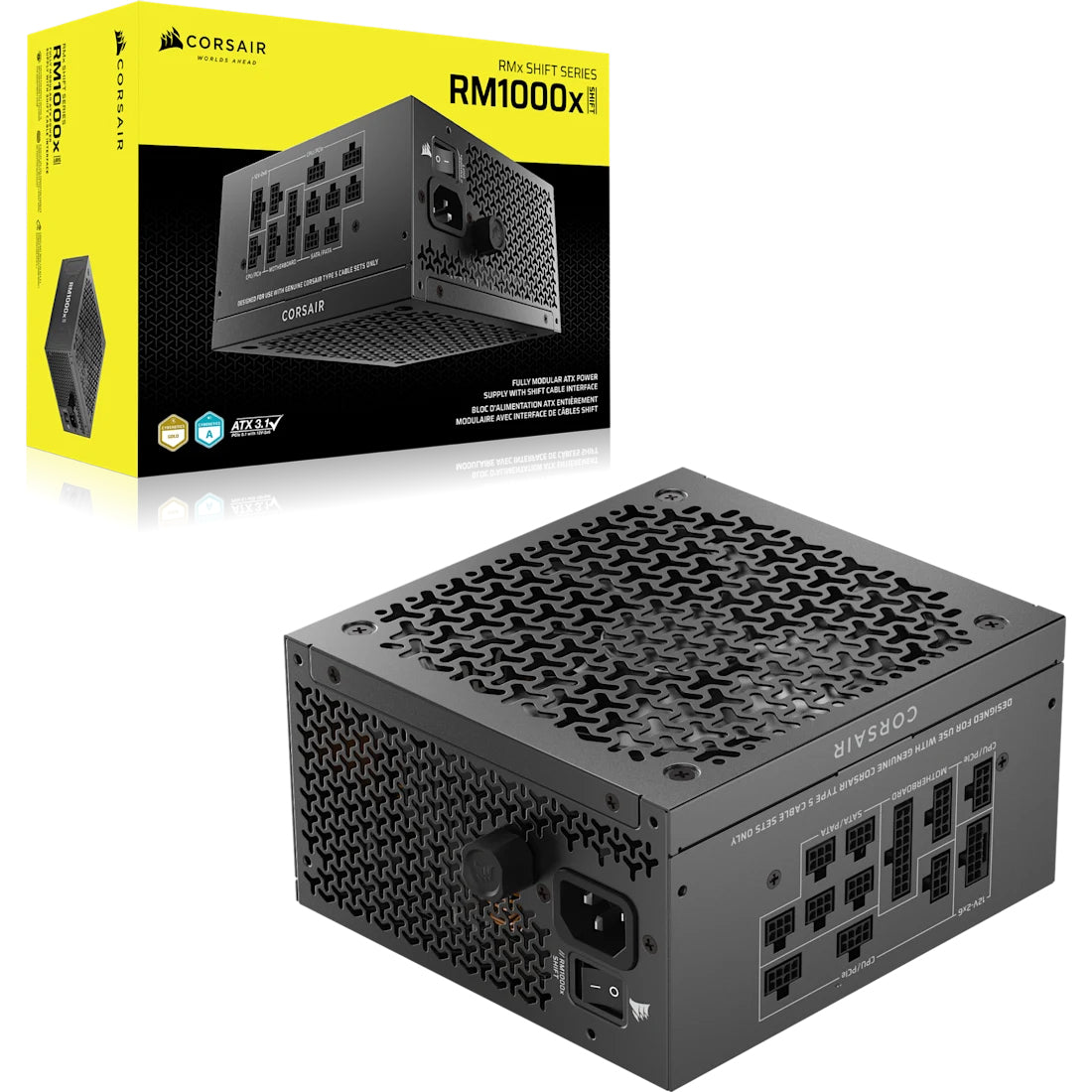 SURSA CORSAIR RM1000X SHIFT GOLD "CP-9020300-EU"
