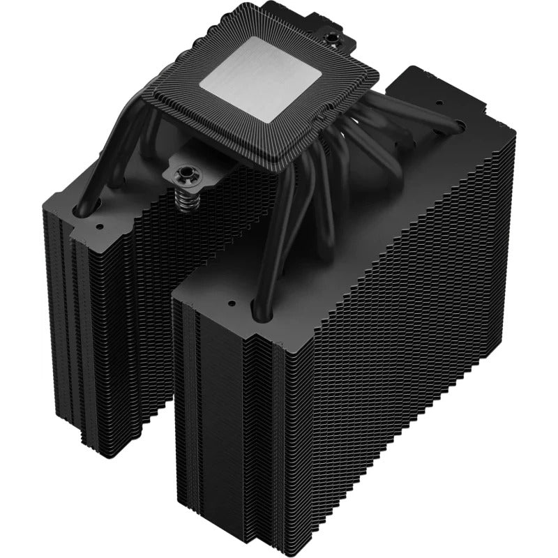 COOLER DeepCool "ASSASSIN IV VC VISION" skt. Intel si AMD, racire cu aer, vent. 1 x 140mm + 1 x 120mm, 500 - 1800 rpm, 7 heatpipes, inaltime 172mm, afisaj digital,"R-ASN4-BKNVMD-G"