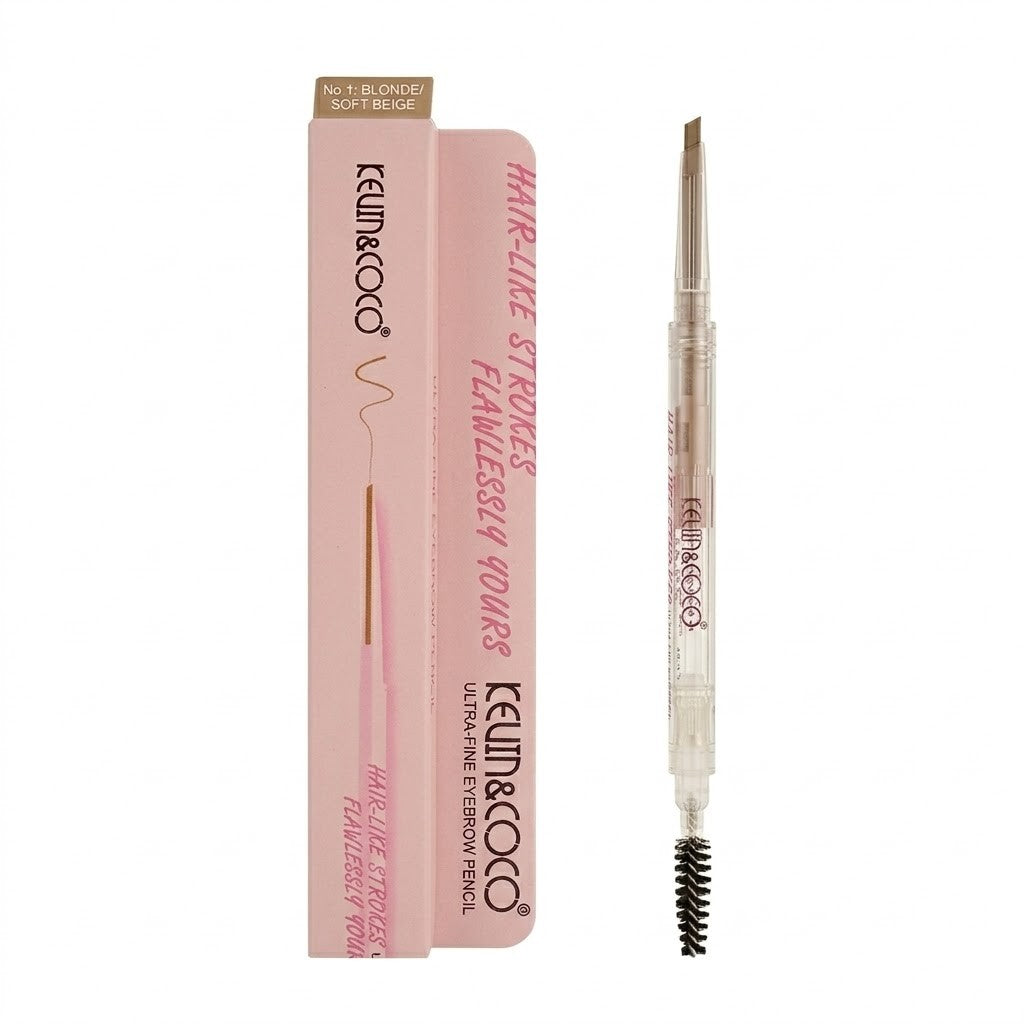 Creion de Sprancene cu Perie, Kevin&Coco, 2in1, 1.5 mm, Blond