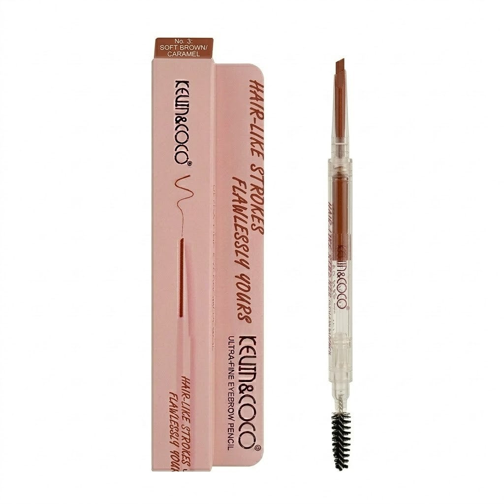 Creion de Sprancene cu Perie, Kevin&Coco, 2in1, 1.5 mm, Caramel