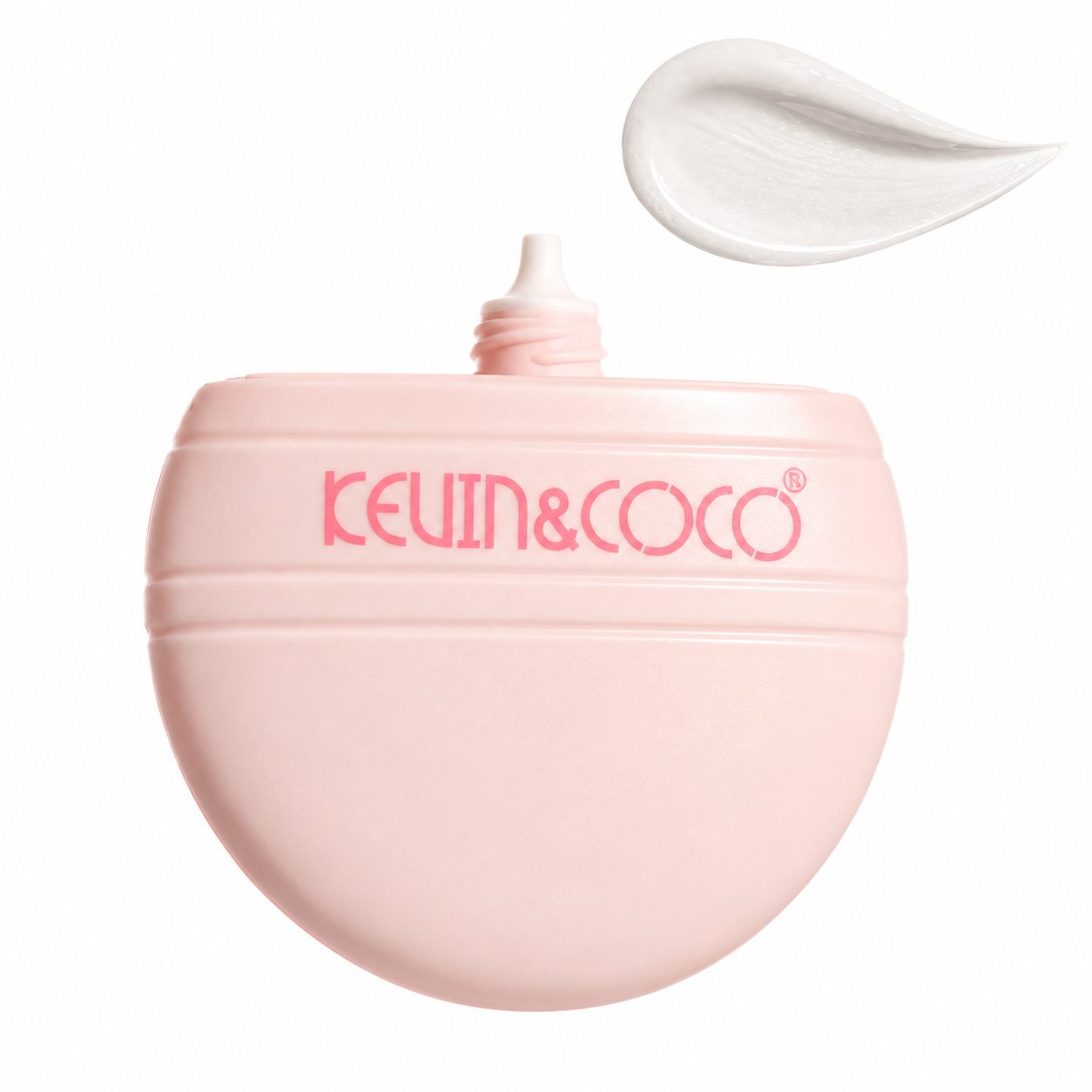 Crema Primer, Kevin&Coco, Baza pentru Machiaj, cu Protectie Solar SPF 50, Hidratare si Uniformizare, Textura Usoara, Efect Neted, Toate Tipurile de Ten, 8 x 7.8 x 3 cm, Alb