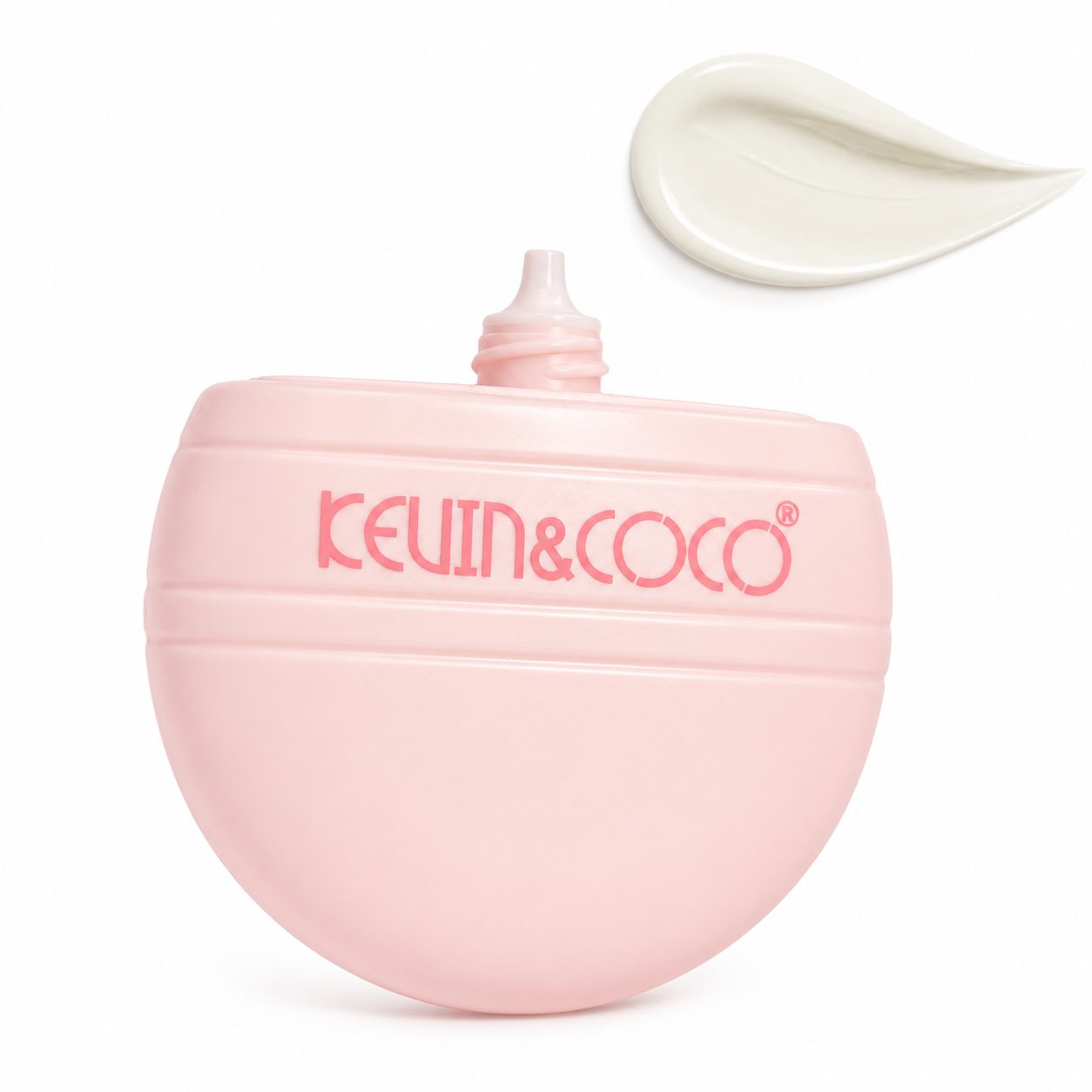 Crema Primer, Kevin&Coco, Baza pentru Machiaj, cu Protectie Solar SPF 50, Hidratare, Uniformizare, Textura Usoara, Efect Neted, pentru Toate Tipurile de Ten, 8 x 7.8 x 3 cm, Verde