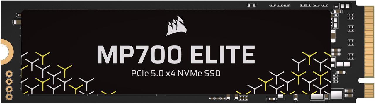 SSD Corsair MP700 ELITE, 1TB, M.2, PCIe Gen 5.0 x4 "CSSD-F1000GBMP700ENH"