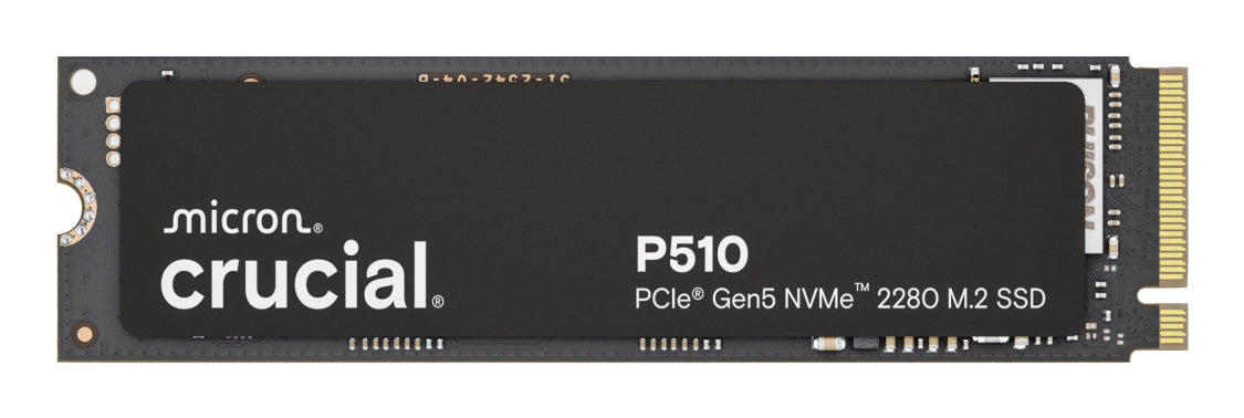 Crucial P510 2TB PCle Gen5 NVMe 2280 M.2 SSD "CT2000P510SSD8"