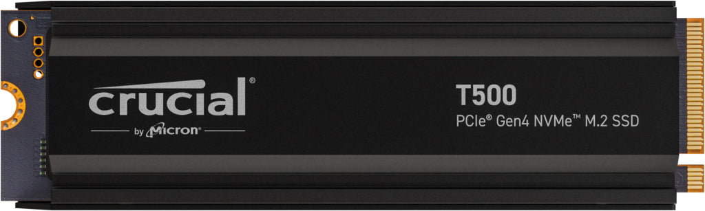 SSD Disc 2TB M.2 NVMe 2280 PCIe40 7400/7000 Radiator "CT2000T500SSD5"